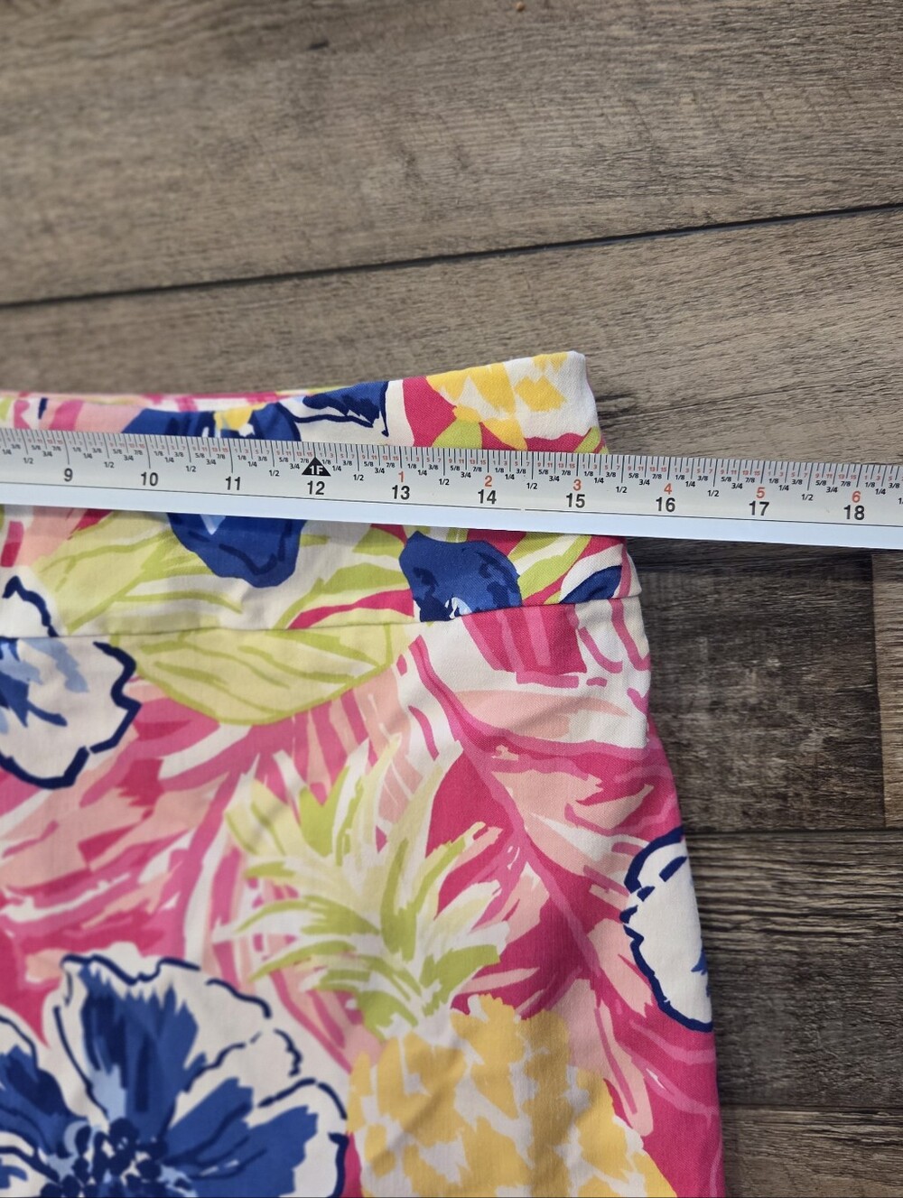 Rafaella Cosmo Pink Tropical Hibiscus Floral Motifs Skort Vacation Golf Size M - Picture 3 of 5